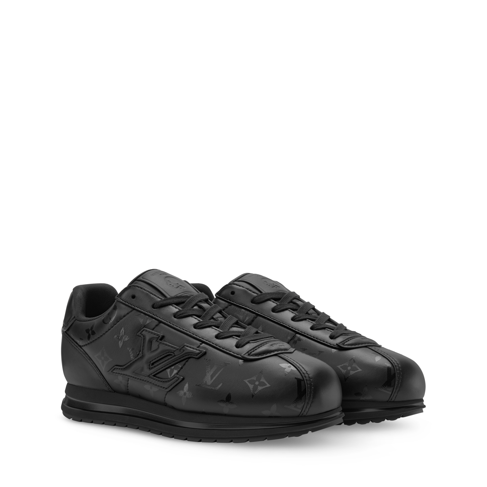 Louis Vuitton ブラック スニーカー メンズ Black Sneakers Shoes | LOUIS VUITTON